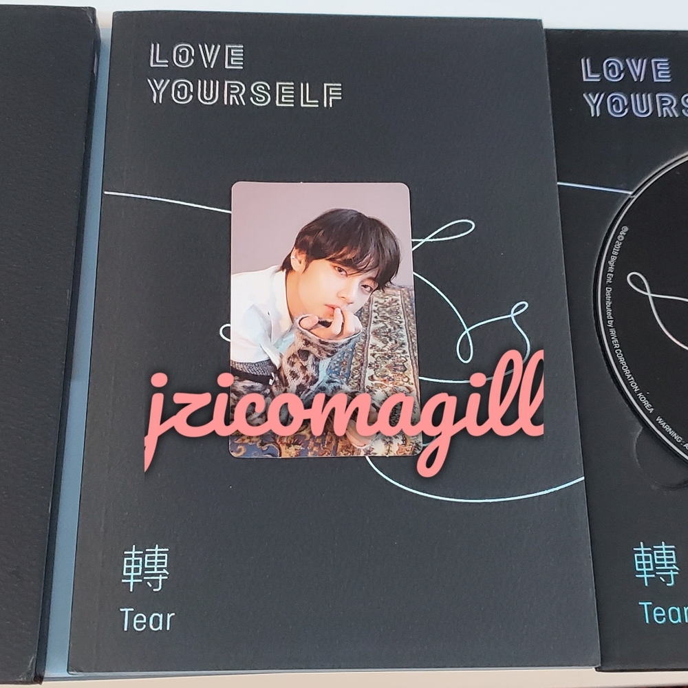 BTS [Ver. O] Taehyung PC+LY:Tear Album